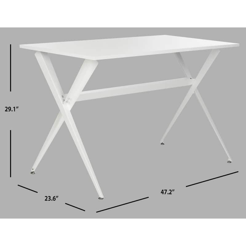SAFAVIEH Lynette Mid-Century Modern Red Desk