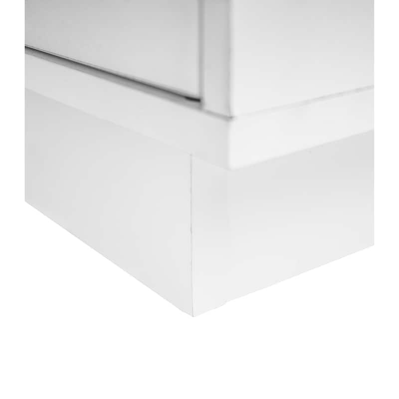 2 Storage Cabinet with Glass Door for Living Room,Dining Room,Study