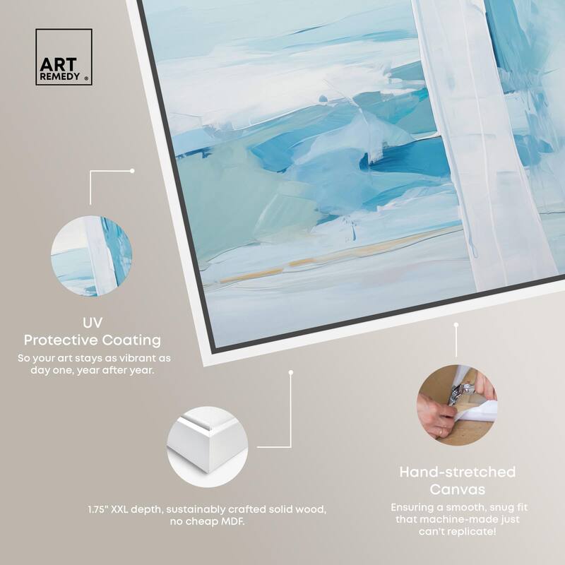 Transcendent Tides II Canvas by Art Remedy