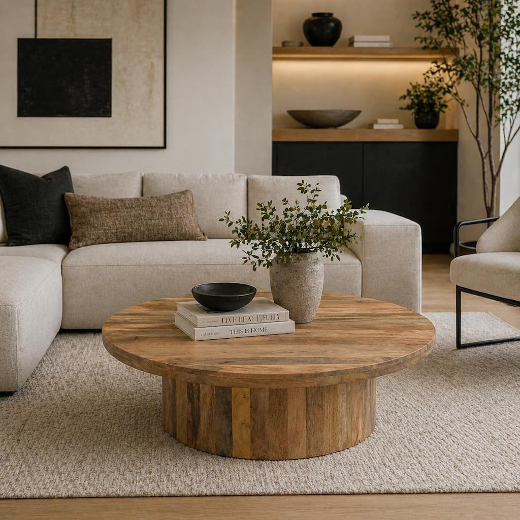 Solara Round Coffee Table - 48" X 48"