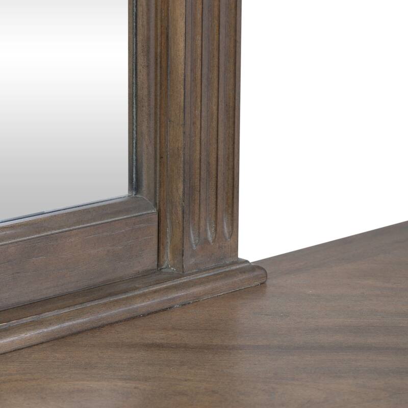 Liberty Furniture Carlisle Court Chestnut Finish Bedroom Dresser and Mirror