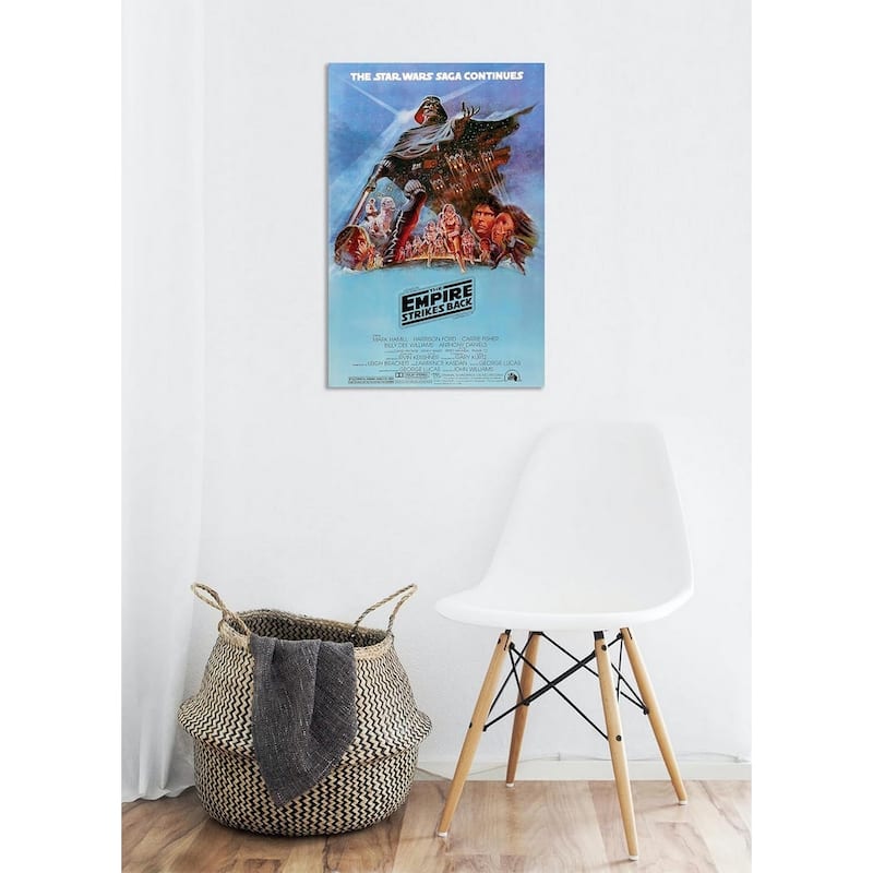 Alternate Star Wars Empire Strikes Back Art Poster - 24 x 36 Inch