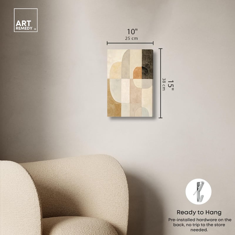 Overlapping Planes I Canvas by Art Remedy, Gallery Wrapped