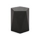 preview thumbnail 3 of 8, Apollo Outdoor Modern Side Table by Christopher Knight Home