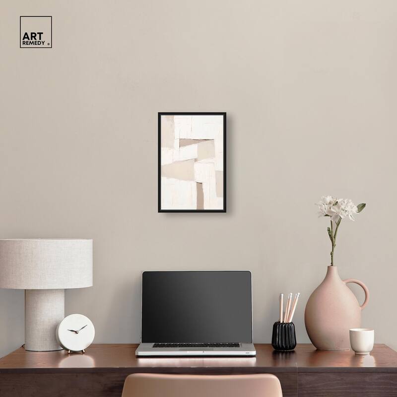 Plastered Planes I Canvas by Art Remedy