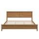 preview thumbnail 38 of 46, Modern White Solid Wood Queen Platform Bed