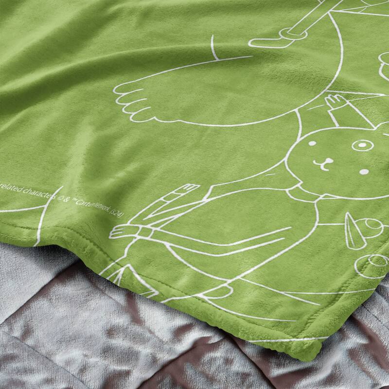 Cartoon Network Adventure Time Silk Touch Throw Blanket
