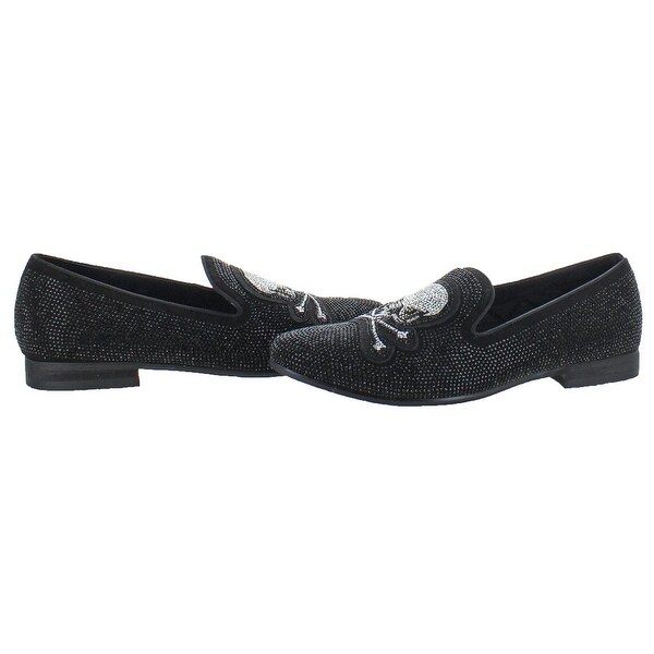 steve madden rhinestone loafers