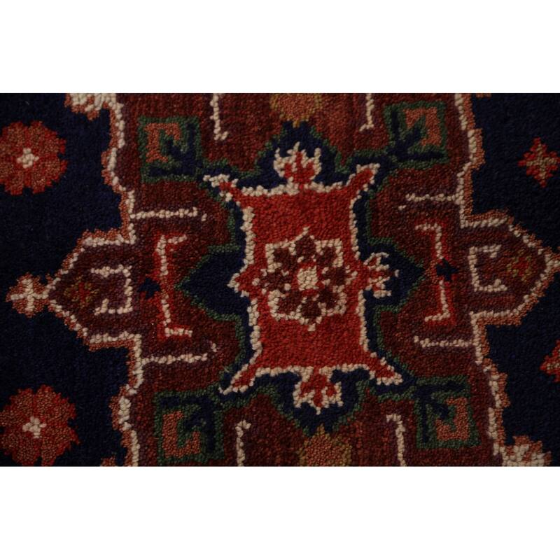 Orange Khottan Oriental Accent Rug Hand-Knotted Wool Carpet - 4'1"x 5'10"