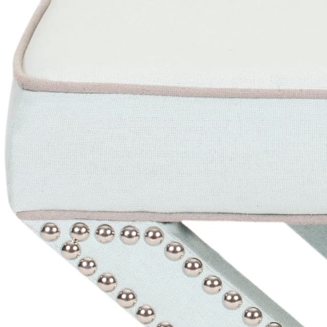 SAFAVIEH Shavonne X-Bench Ottoman