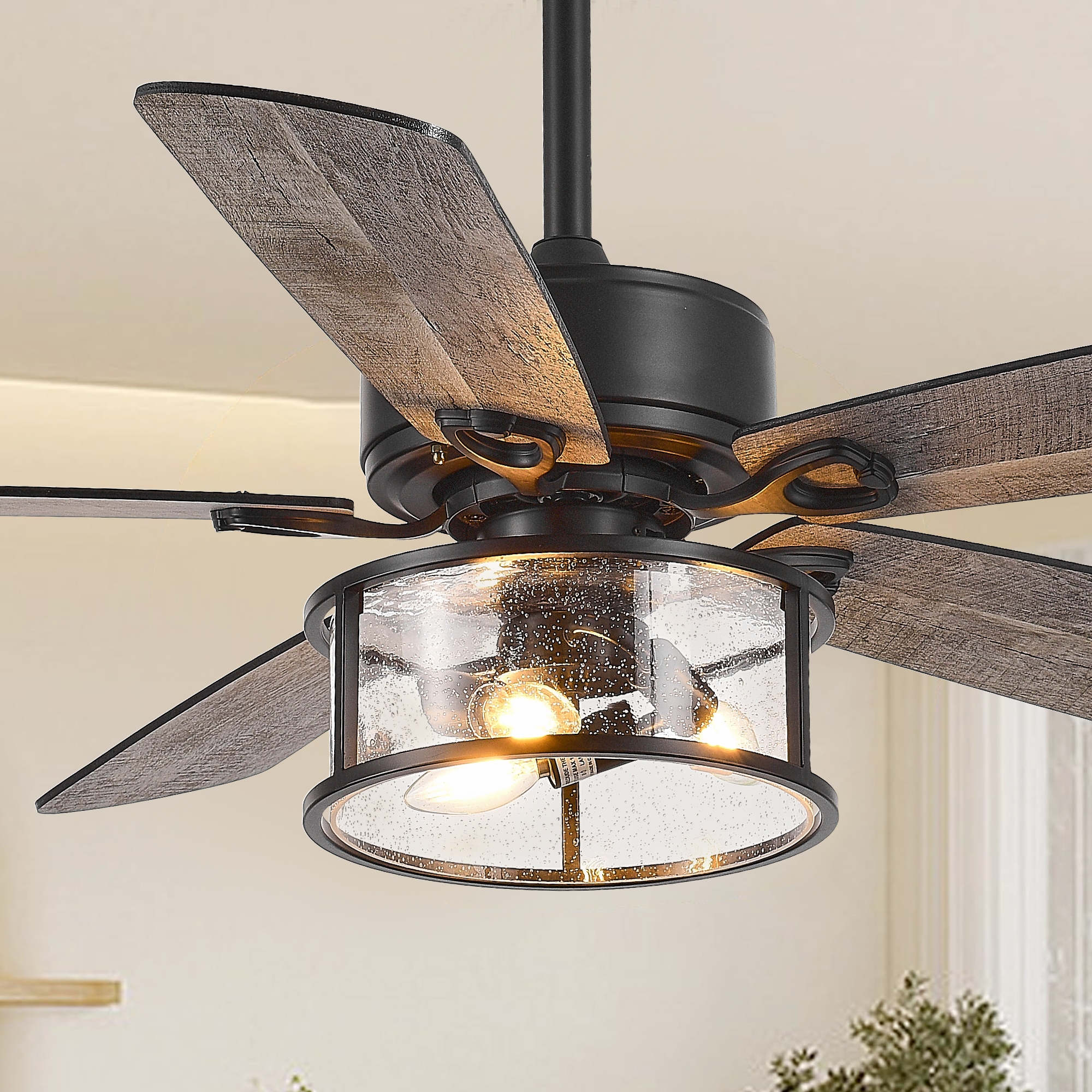 Farmhouse ceiling fan globes hot sale