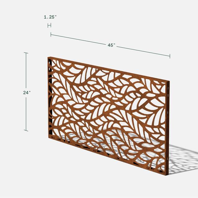 Veradek Corten Steel Screen Panel