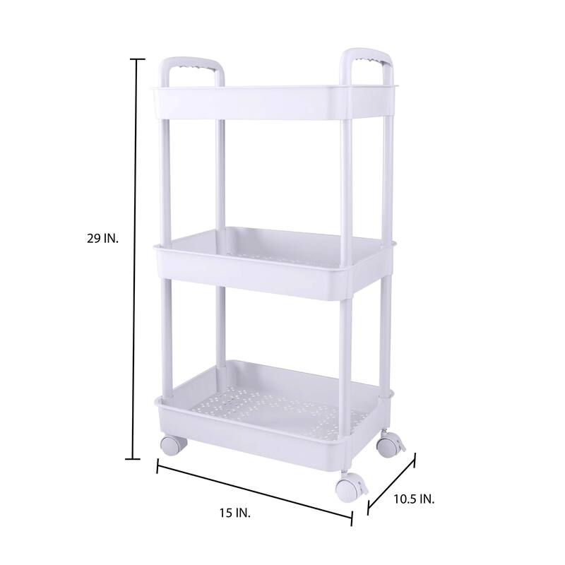 Organize it All 3 Tier Rolling Cart