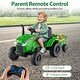 preview thumbnail 8 of 8, Gymax 2-in-1 Kids Ride On Tractor 12V Battery Powered Toy Car w/