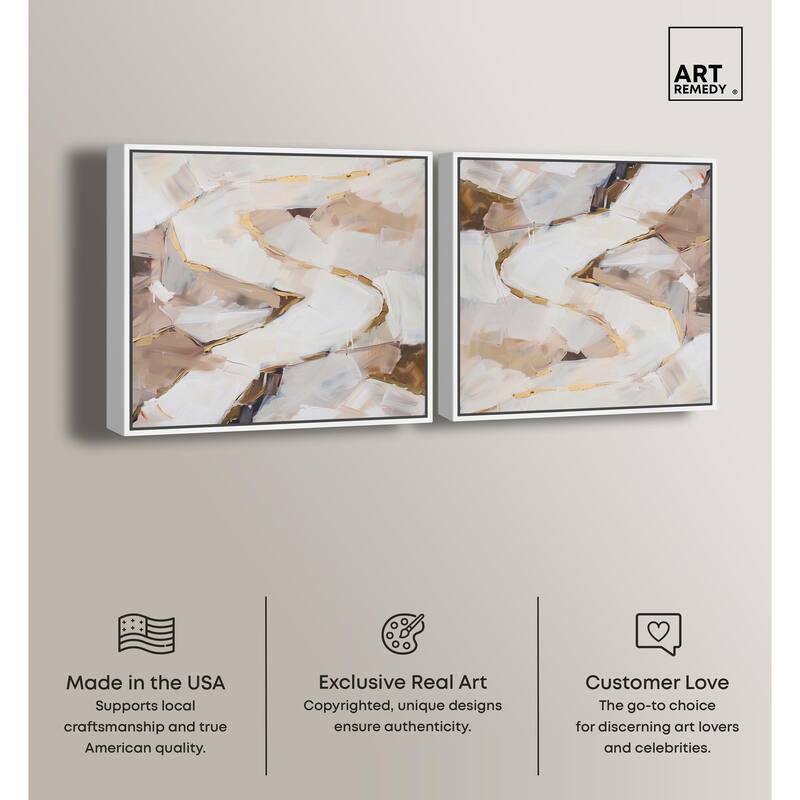 Assembled Color Pallete II Canvas by Art Remedy