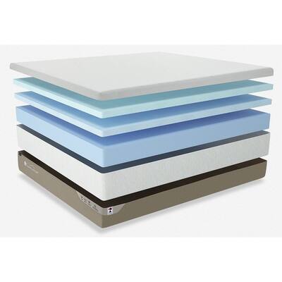 AmericanStar Sweet 12" Memory Foam Mattress, Plush