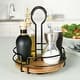 preview thumbnail 4 of 2, Mikasa Gourmet Basics Hanover Condiment Caddy - 8.5" D x 9.75" H