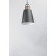 preview thumbnail 4 of 3, Sedona 1-Light Pendant - oil rubbed bronze / antique brass