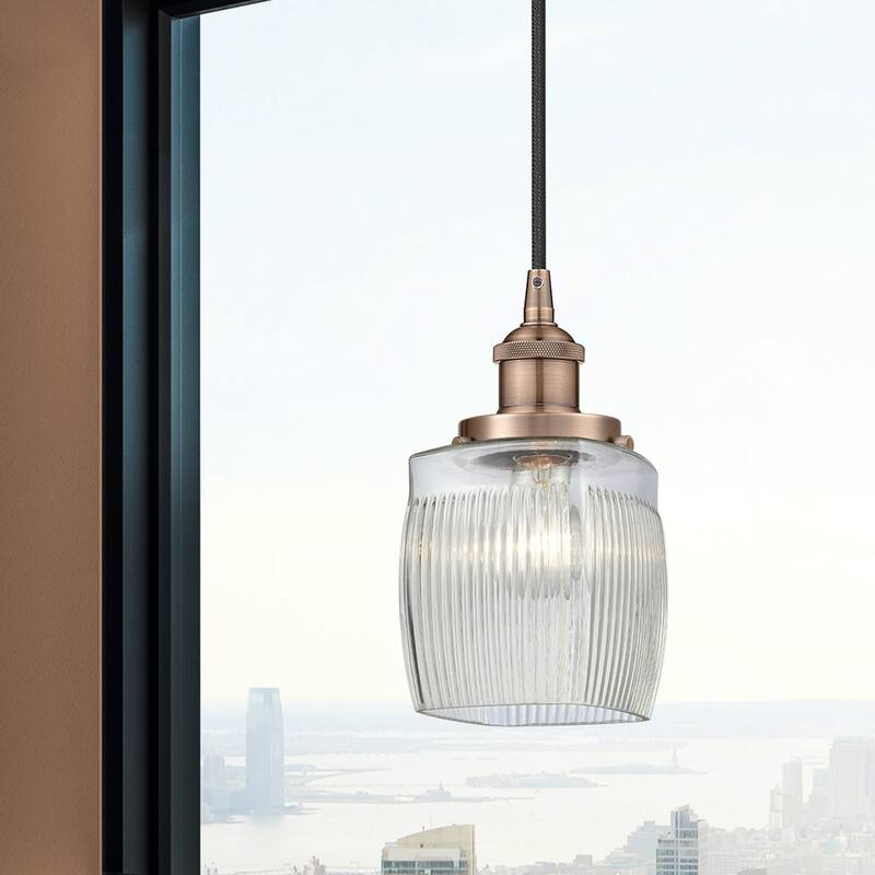 Innovations Lighting 616-1PH-10-6 Colton Pendant Colton 6" Wide Mini