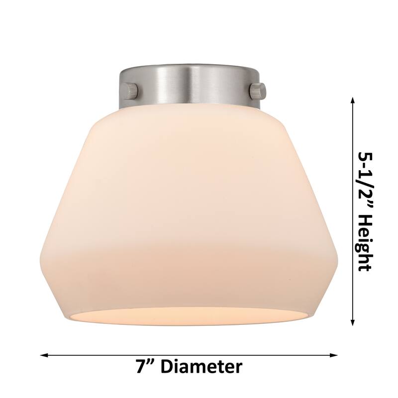 Innovations Lighting 201S-G171-9-7-Fulton Pendant Fulton 7" Wide Stem
