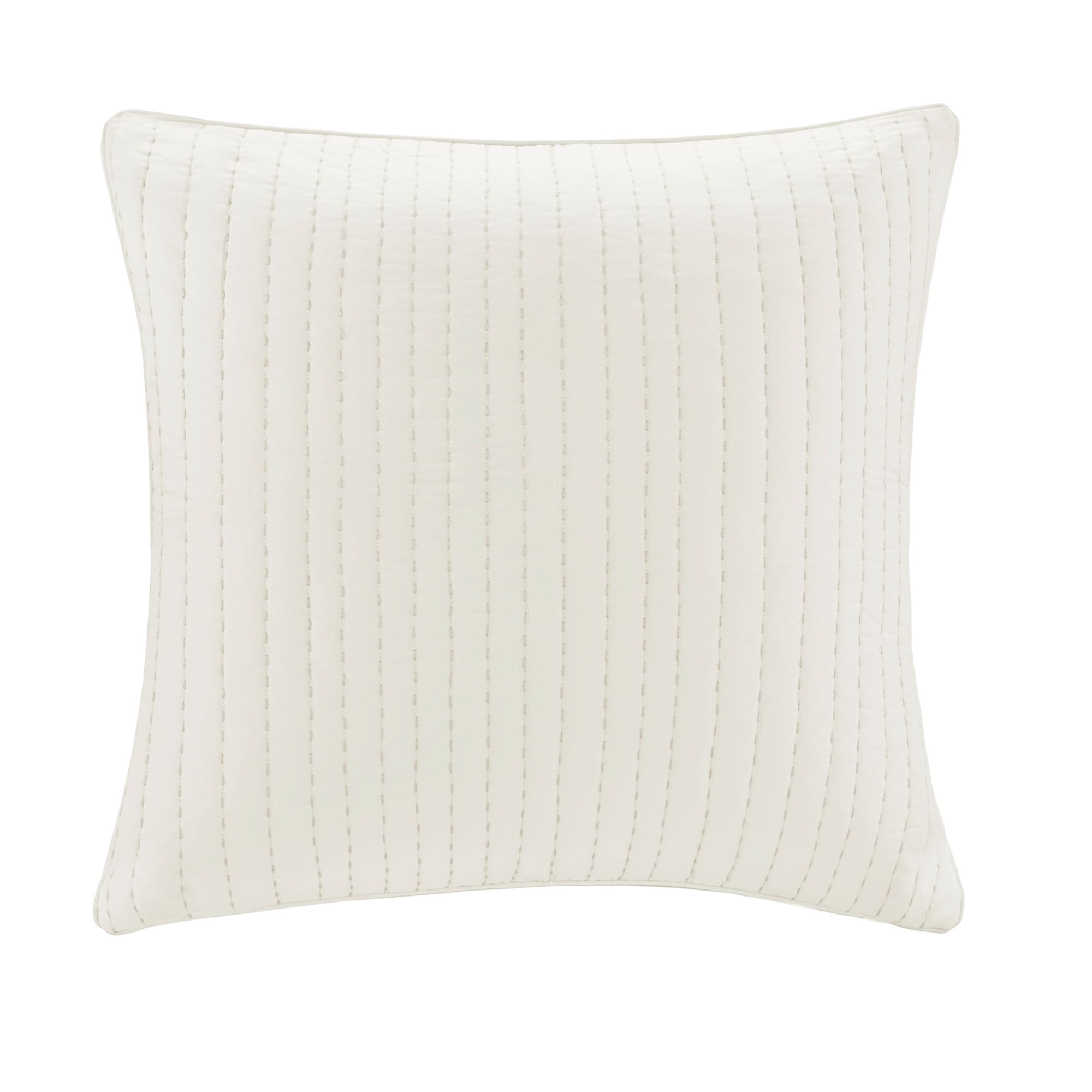 INK+IVY Camila Cotton Quilted Euro Sham