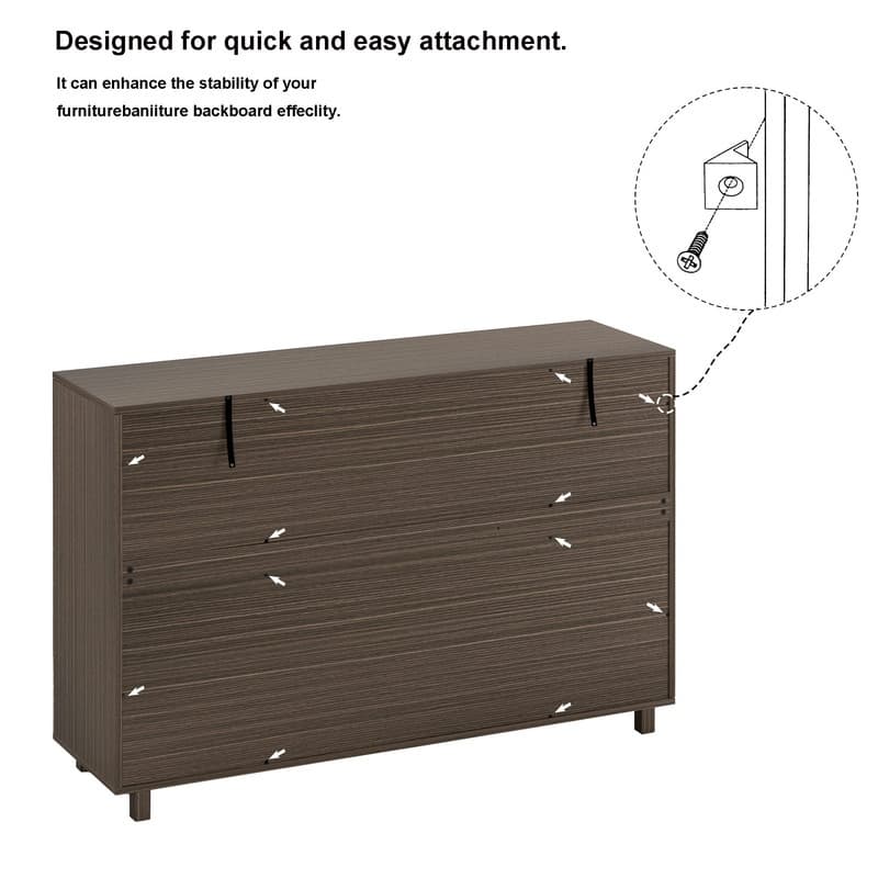 Modern 55" Buffet Sideboard Cabinet Storage with Hand Carved Craftsmanship Featuring 2 Drawers and 3 Doors
