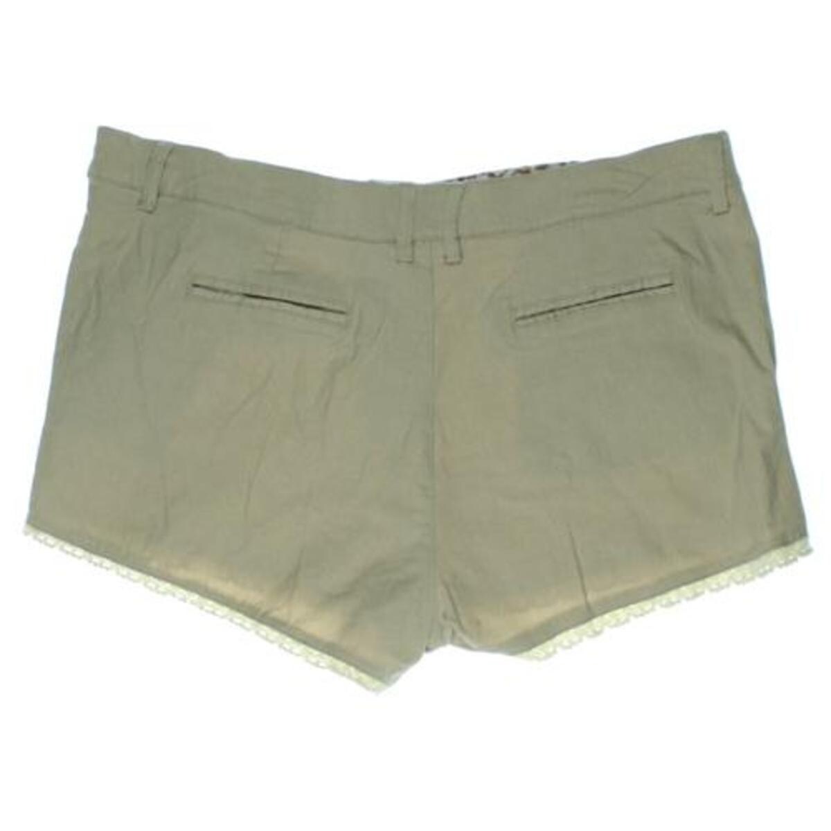 Shop Doll House Womens Juniors Sienna Shorts Lace Trim Flat Front