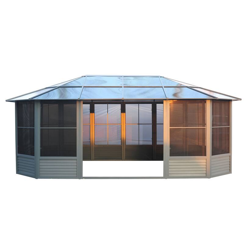Florence - Solarium 12x18 Polycarbonate Roof