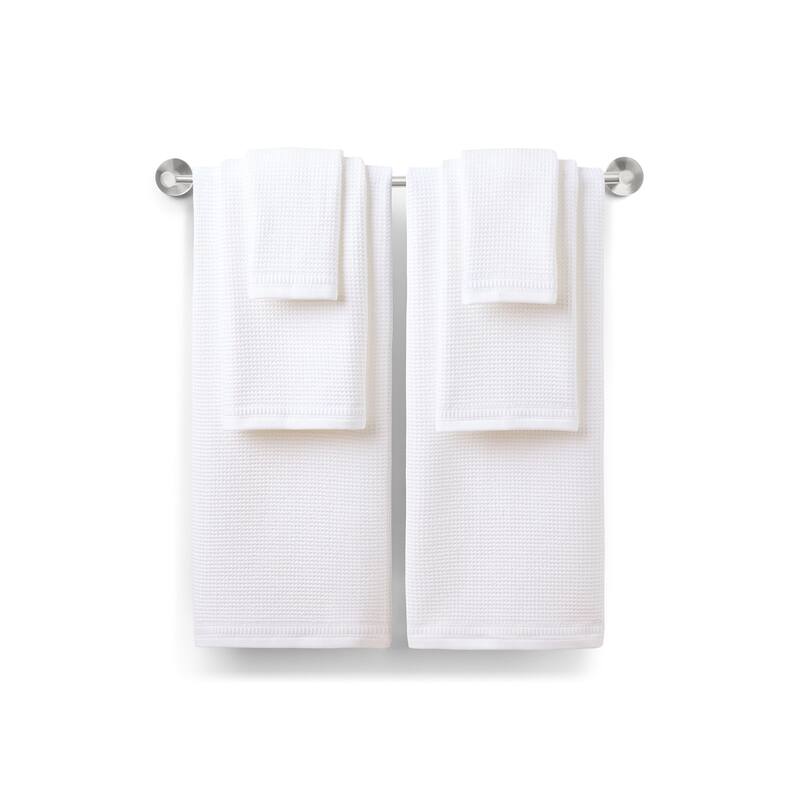 Caro Home Oceana Solid Waffle.