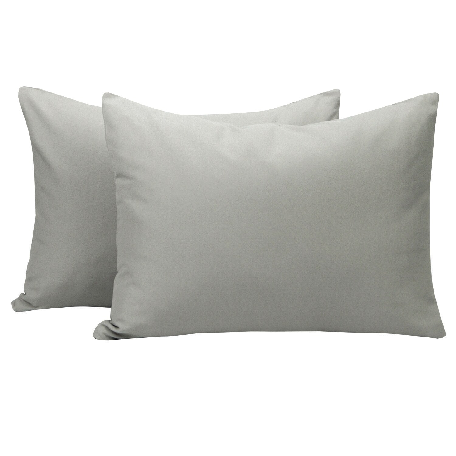 ntbay 13 x 18 inch microfiber kids pillowcases zipper travel pillow covers 2 pcs in set