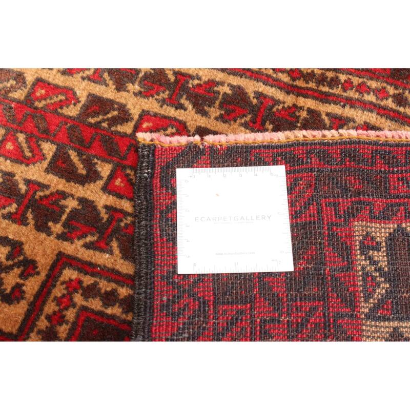 ECARPETGALLERY Hand-knotted Teimani Brown Wool Rug - 2'8 x 4'9