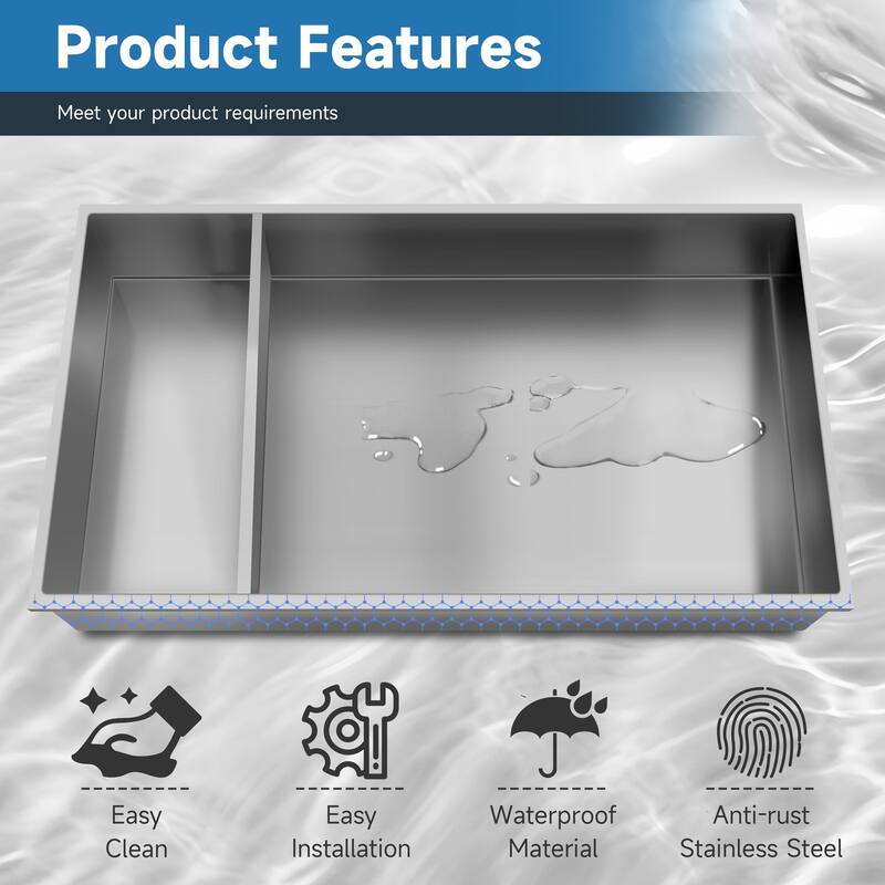 WIZ 12-inch W x 25-inch H x 4-inch D Stainless Steel Shower Niche