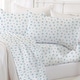 preview thumbnail 39 of 73, Linery & Co. Ultra-Soft Coastal-Inspired Brushed Microfiber Sheet Set. Full - Starfish - Blue