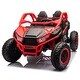preview thumbnail 23 of 52, 24V Two-seater Kids Ride On UTV w/Parents Control,400W Super High Power,Four-Wheel Suspension,Bluetooth,MP3,USB,LED Light,Horn