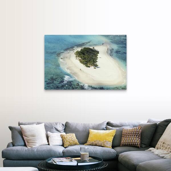 Shop British Virgin Islands Sandy Cay Two People On Beach