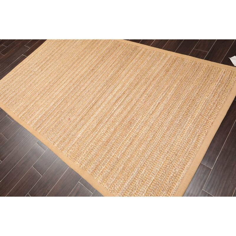 5x8 Machine Made Machine Made Sisal Modern & Contemporary Oriental Area