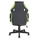 preview thumbnail 13 of 20, Modern PU Leather Gaming Office Chair, Lumbar Support Adjustable Height Computer Chair with Wheels and Swivel Task Chair
