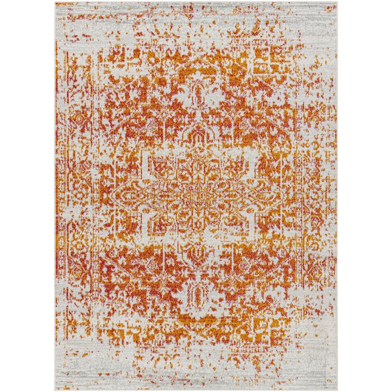 Livabliss Harput Updated Traditional Medallion Area Rug