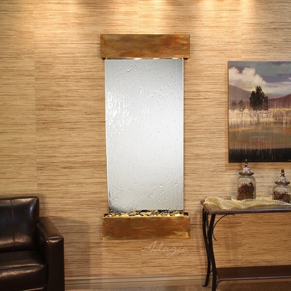 Adagio Inspiration Falls Fountain - Square - Rustic Copper - Choose Options