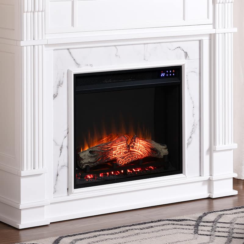 SEI Furniture 23" Touch Screen Electric Firebox Insert w/ Remote Control