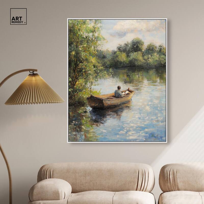 Lost in Thought Canvas by Art Remedy