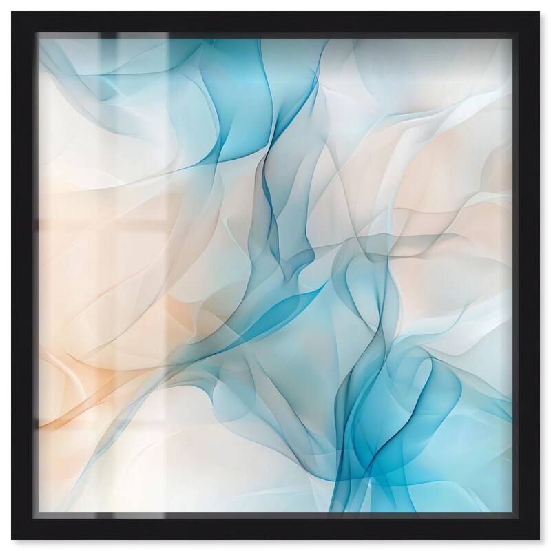 Quori II Shadowbox by Art Remedy - Black - 12" x 12"