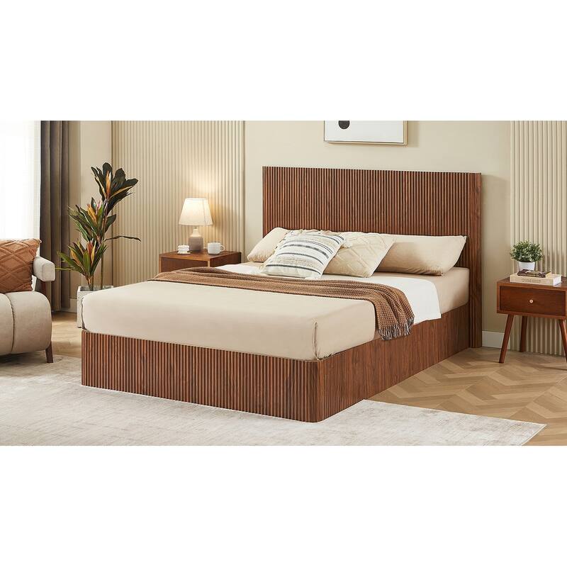 Queen Size Lift Up Storage Bed Frame