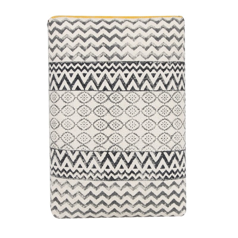 HERAT ORIENTAL Handmade Cotton Upholstered Stool