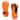 Hudson Baby Unisex Snow Gloves, Orange