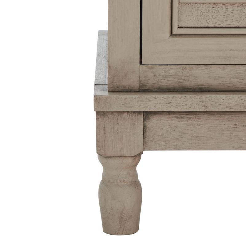 SAFAVIEH Caitlyn 2 Door 1 Shelf Media Stand - 47" W x 16" D x 20" H - 47Wx16Dx20H - Greige