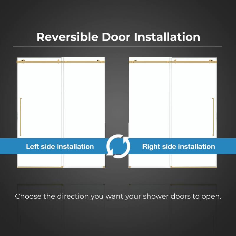 Selby Frameless Sliding Clear Alcove Shower Door