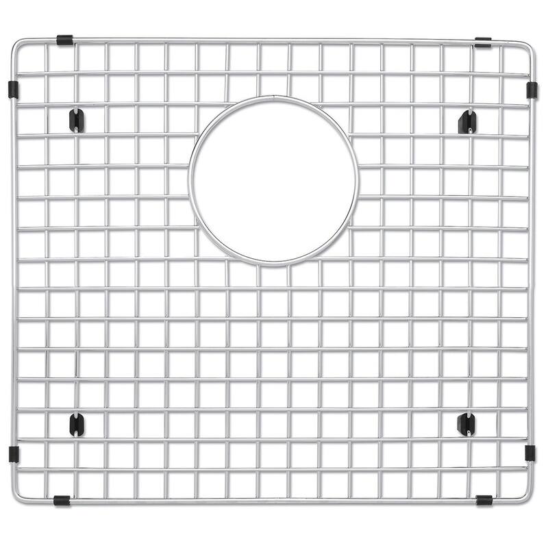 Blanco 235950 Quatrus 14-3/4" L x 14-9/16" W Stainless Steel Basin - Stainless Steel - Stainless Steel