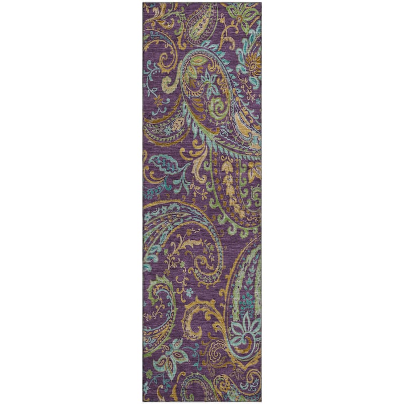 Premium Washable Super Soft Traditional Paisley Mayfield Rug