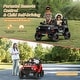 preview thumbnail 8 of 34, EROMMY 24V 2-Seater Ride-On Truck for Kids, 4WD Electric Car with Remote, Lights & Music